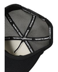 Hysteric Glamour Lie Down Girl Mesh Cap in Black | Lyst