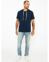 Loop Terry Short-sleeve Hoodie 