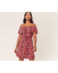 oasis amalfi ditsy skater dress