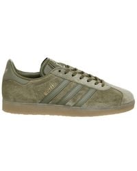 adidas Suede Gazelle Olive Shoe Bb5265 in Green for Men - Lyst