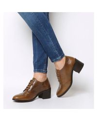 Block heel brogues Clearance