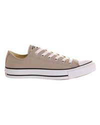 Converse All Star Low in Grey (Gray) for Men - Lyst