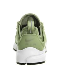 Nike Rubber Air Presto Womens Trainers in Green - Lyst