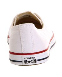 dance lace converse white