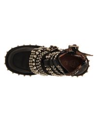 jeffrey campbell black boots with buckles
