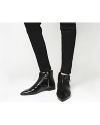 pointed ankle booties