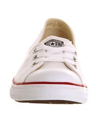 dance lace converse white