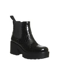 vagabond dioon elastic chelsea boots