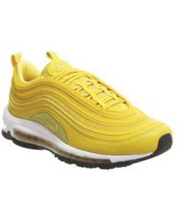 Nike Womens Air Max 97 Shoes in Yellow for Men - Lyst