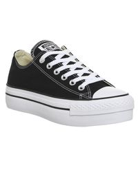 converse all star low black canvas