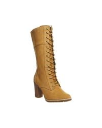 timberland stiletto heel boots