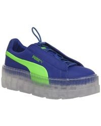 Puma Creepers Blue Green Outlet Online 