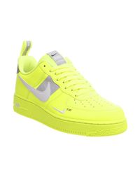yellow air force 1 07 lv8 utility trainers