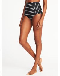 white high waisted swimsuit bottoms