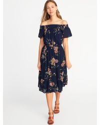 waist defined midi dress