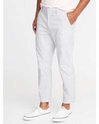 old navy signature slim pants