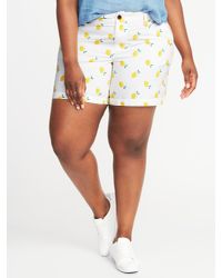 old navy lemon shorts