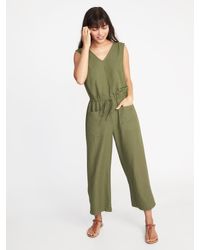 old navy green romper