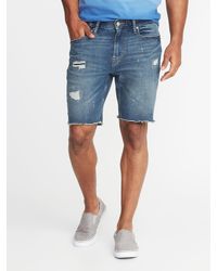 men's old navy denim shorts