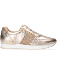 Goudkleurige dames Gabor sneakers | KLEDING.nl