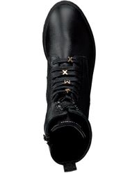 Mexx Zwarte Veterboots Flux in het Zwart - Lyst