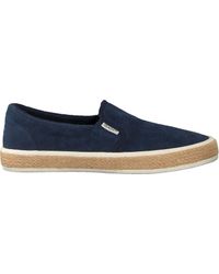 GANT Denim Blauwe Slip-on Sneakers Fresno 18673389 in het Blauw voor heren  - Lyst