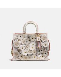 COACH Multicolor Rogue With Snakeskin Tea Rose