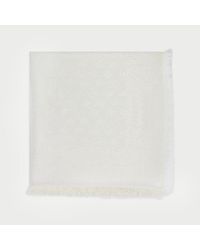 Maje White Shawl