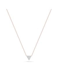 Dana Rebecca | Pink Emily Triangle Necklace | Lyst