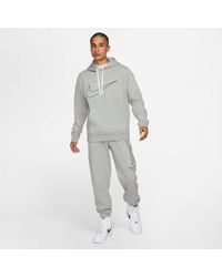 Nike joggingpak Track Suit Hoodie Fleece in het Grijs voor heren - Lyst