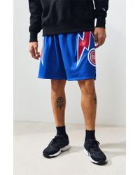 pistons mitchell and ness shorts