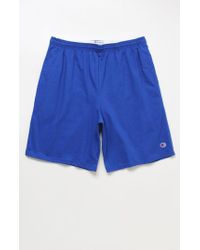 champion jersey drawstring active shorts
