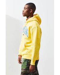 yellow tommy jeans hoodie