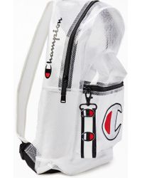 clear champion backpack