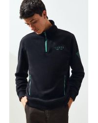 guess half zip sweater