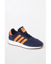 adidas shoes orange blue