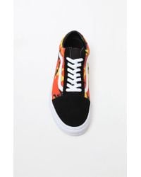 orange camo vans old skool