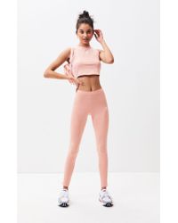 peach adidas leggings