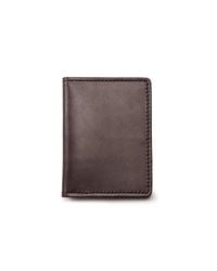Filson Brown Passport & Card Case