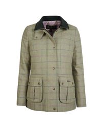 barbour tweed coat