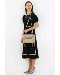 celine micro belt bag burgundy
