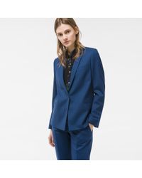 petrol blue blazer