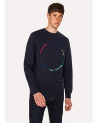 paul smith circle logo sweatshirt