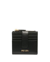 prada card holder black