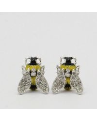 Vivienne Westwood - Metallic Bumble Bee Earrings Silver - Lyst