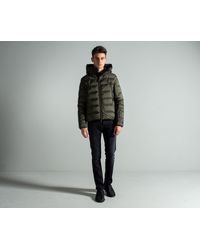 moncler coat khaki