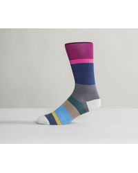Paul Smith 'jolly Block' Socks Blue for men