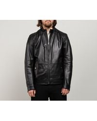 boss nocan leather jacket