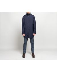 Paul Smith 'loro' Piana Removable Gilet Raincoat Navy in Blue for Men - Lyst