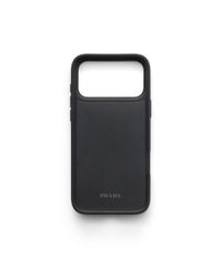 Prada Saffiano Leather Iphone 11 Pro Case in Black for Men | Lyst